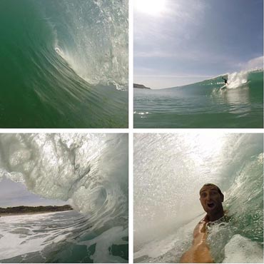 Jason montage of Maui surf